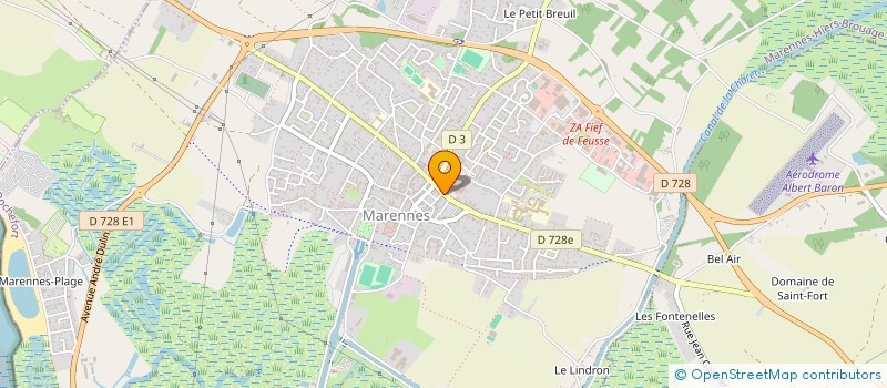 localisation de l'entreprise LOISIR DEVELOPPEMENT  MARENNES-HIERS-BROUAGE