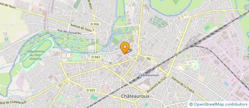 localisation de l'entreprise LOISIR HABITAT à CHATEAUROUX