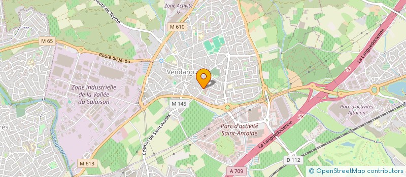 localisation de l'entreprise LOISIR INVESTISSEMENTS PF à VENDARGUES