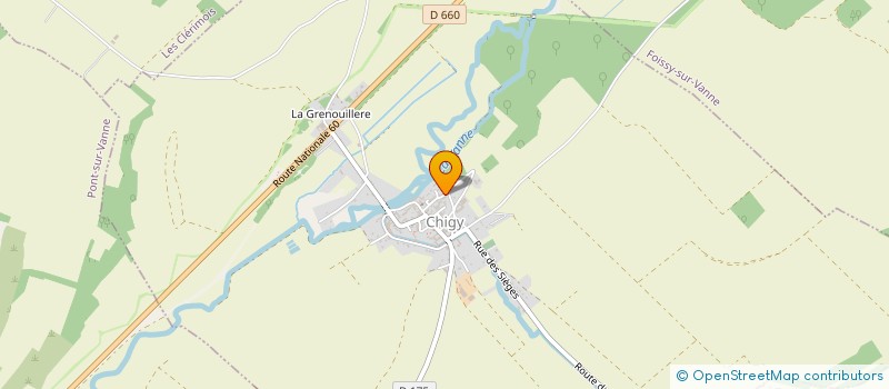 localisation de l'entreprise LOISIR MOTOR SENS TOUT TERRAIN  LES VALLEES DE LA VANNE