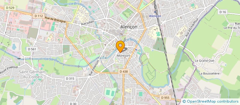 localisation de l'entreprise LOISIR POPULAIRE D'ALENCON à ALENCON