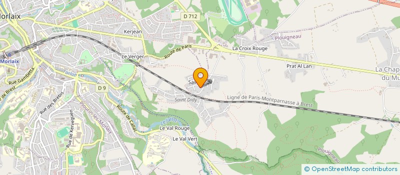 localisation de l'entreprise LOISIR UTILITAIRES SERVICE à PLOUIGNEAU