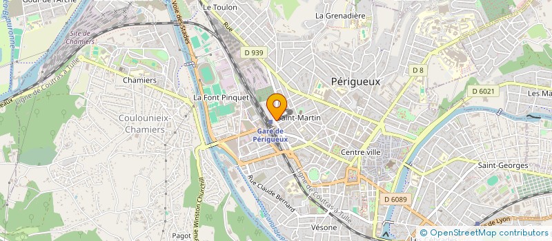 localisation de l'entreprise LOISIRAMA à PERIGUEUX