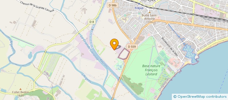 localisation de l'entreprise LOISIRS 19EME à FREJUS