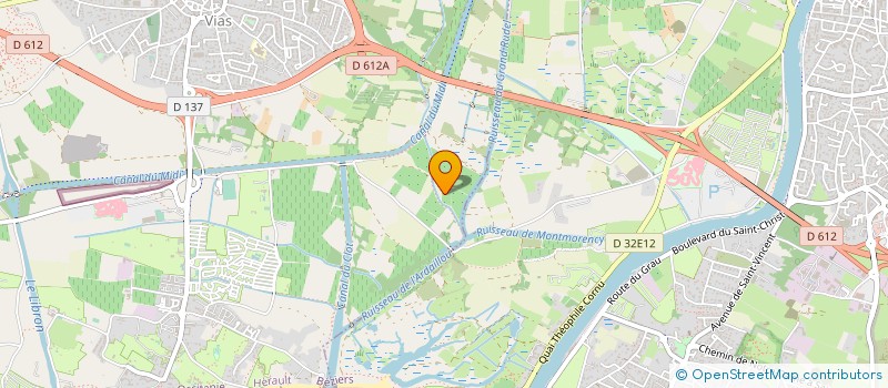 localisation de l'entreprise LOISIRS 2000 à VIAS