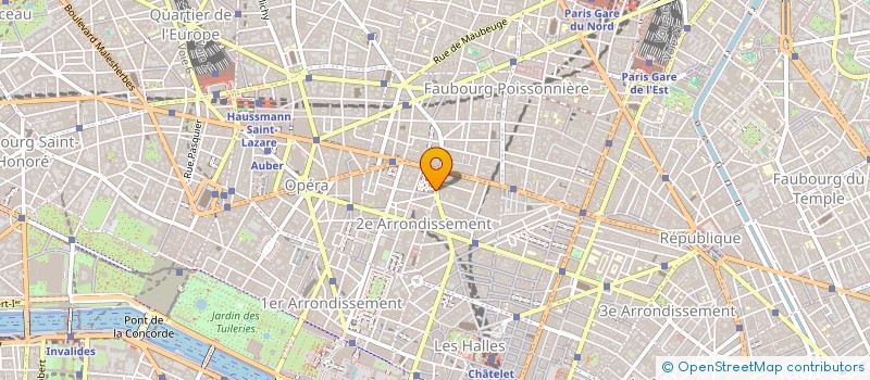 localisation de l'entreprise LOISIRS 2002  PARIS