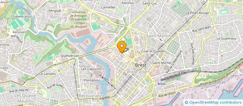 localisation de l'entreprise LOISIRS 29 à BREST