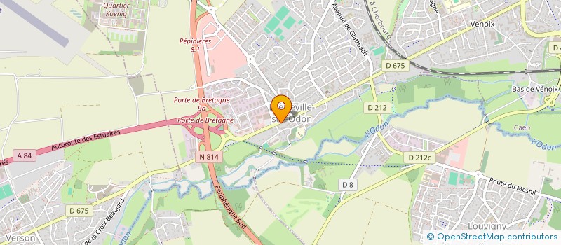 localisation de l'entreprise LOISIRS 360 à BRETTEVILLE-SUR-ODON