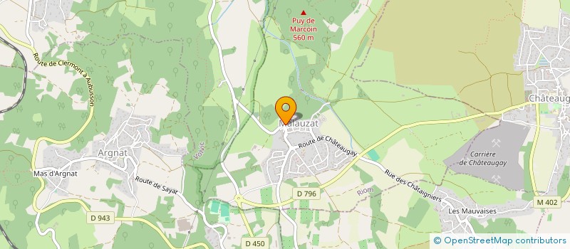 localisation de l'entreprise LOISIRS A SANG POUR SANG  MALAUZAT