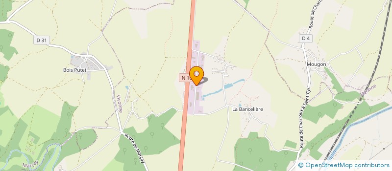 localisation de l'entreprise LOISIRS AMENAGEMENTS à VIVONNE