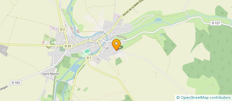 localisation de l'entreprise LOISIRS AMITIE EN DONZIAIS à DONZY