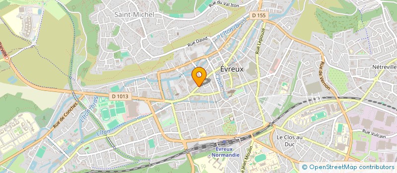 localisation de l'entreprise LOISIRS AMUSEMENTS à EVREUX