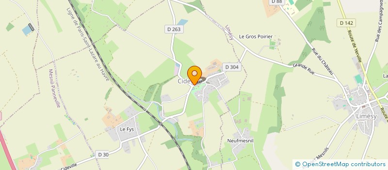 localisation de l'entreprise LOISIRS ANIMATION CIDEVILLE  CIDEVILLE