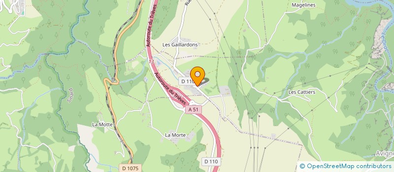 localisation de l'entreprise LOISIRS ANIMATION CULTURE A AVIGNONET  AVIGNONET