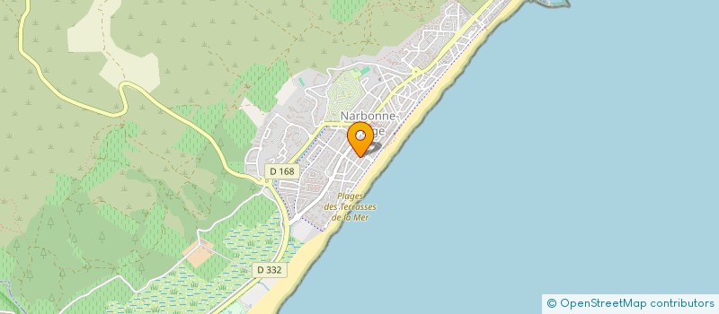 localisation de l'entreprise LOISIRS AUTISME  NARBONNE