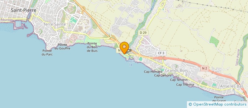 localisation de l'entreprise LOISIRS B18  SAINT-PIERRE