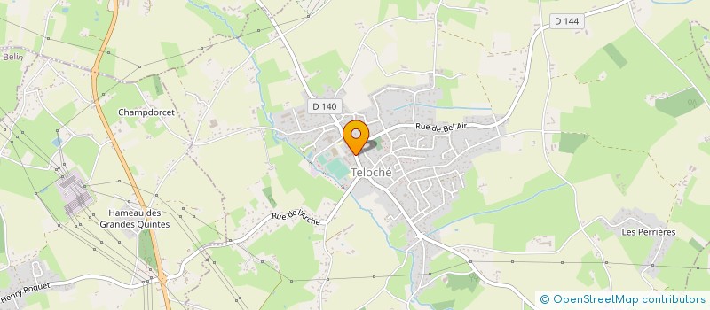 localisation de l'entreprise LOISIRS BASKET TELOCHE  TELOCHE