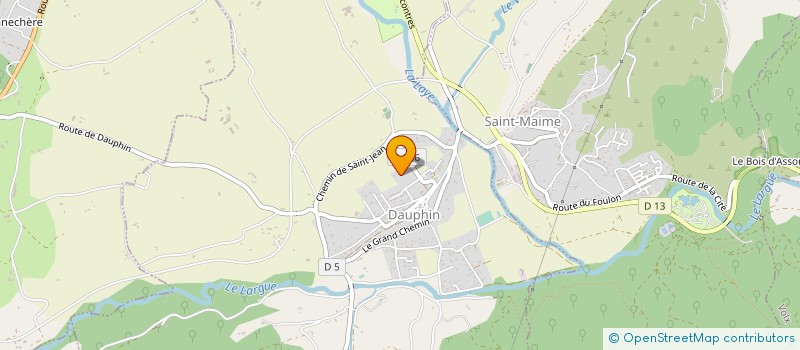 localisation de l'entreprise LOISIRS C.A.S. à FORCALQUIER