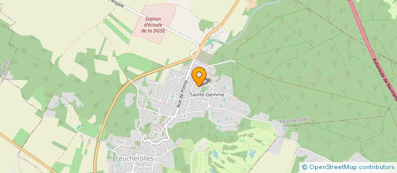 localisation de l'entreprise LOISIRS COMMUNICATIONS à FEUCHEROLLES