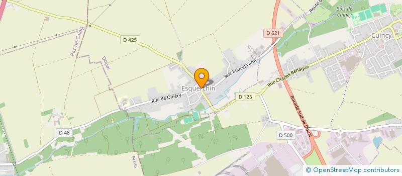 localisation de l'entreprise LOISIRS D'ESQUERCHIN à ESQUERCHIN