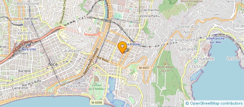 localisation de l'entreprise LOISIRS EDUCATION à NICE