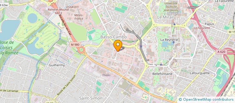 localisation de l'entreprise LOISIRS EDUCATION & CITOYENNETE ACTIONS INTERNATIONNALES  TOULOUSE