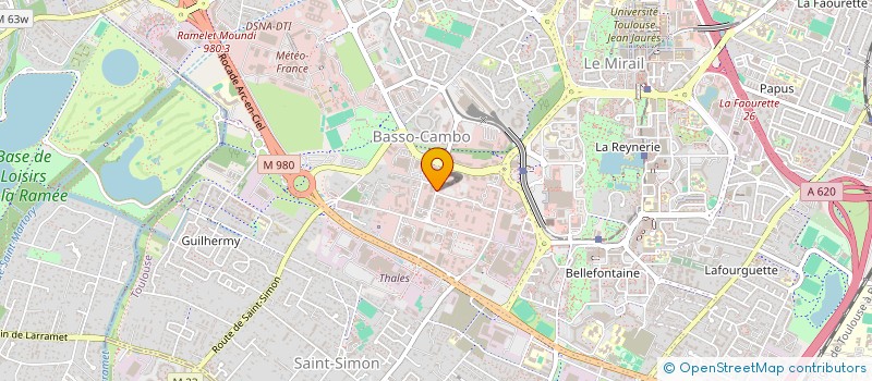localisation de l'entreprise LOISIRS EDUCATION & CITOYENNETE GRAND SUD à TOULOUSE