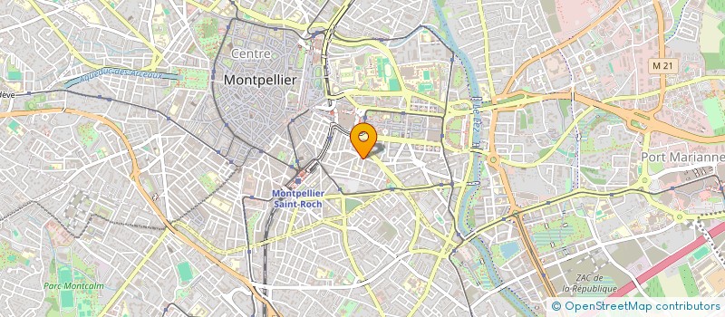 localisation de l'entreprise LOISIRS EDUCATION CITOYENNETE LANGUEDOC - ROUSSILLON à MONTPELLIER