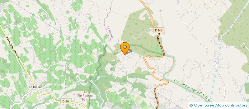 localisation de l'entreprise LOISIRS ELECTRIQUES PROVENCE  LE BEAUSSET