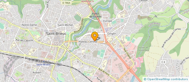 localisation de l'entreprise LOISIRS EN DIRECT à SAINT-BRIEUC