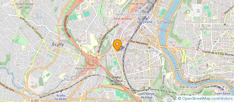 localisation de l'entreprise LOISIRS EN ROUE LIBRE  LYON