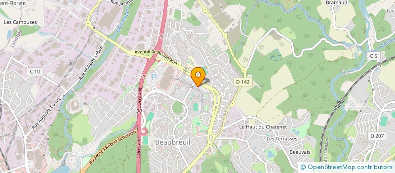 localisation de l'entreprise LOISIRS & ESSAIS à LIMOGES