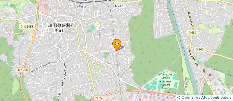 localisation de l'entreprise LOISIRS ET COUTUMES à LA TESTE-DE-BUCH
