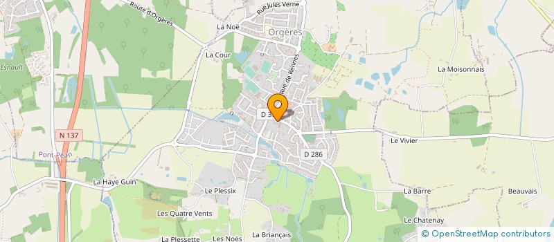 localisation de l'entreprise LOISIRS ET CULTURE DE ST ERBLON à SAINT-ERBLON