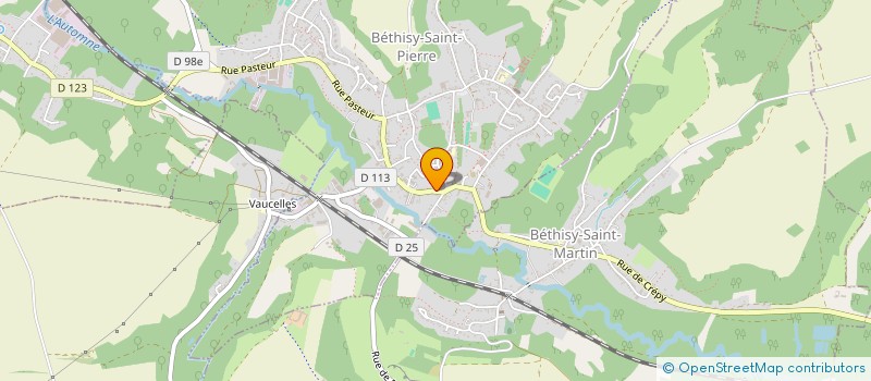 localisation de l'entreprise LOISIRS ET CULTURE LEO LAGRANGE DE BETHISY SAINT PIERRE  BETHISY-SAINT-PIERRE