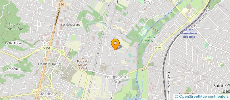 localisation de l'entreprise LOISIRS ET DECOUVERTE à LONGPONT-SUR-ORGE