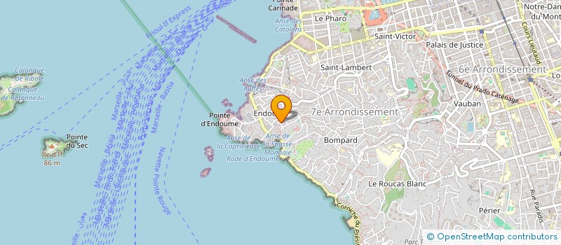 localisation de l'entreprise LOISIRS ET DECOUVERTES à MARSEILLE