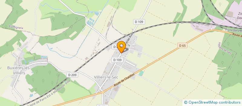localisation de l'entreprise LOISIRS ET DETENTE à VILLIERS-LE-SEC
