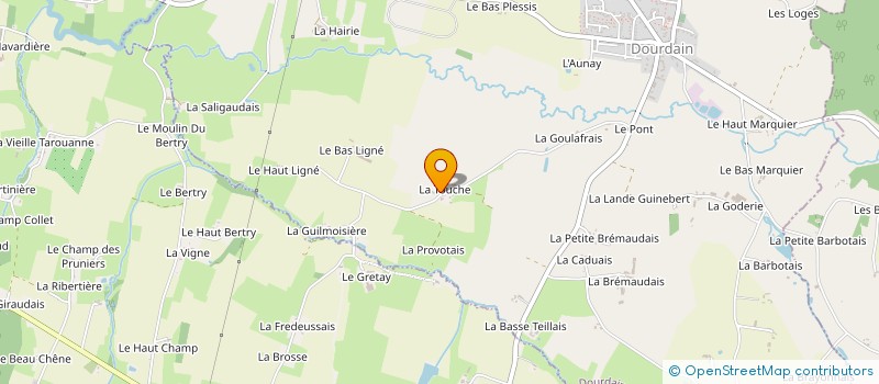 localisation de l'entreprise LOISIRS ET DETENTE  DOURDAIN