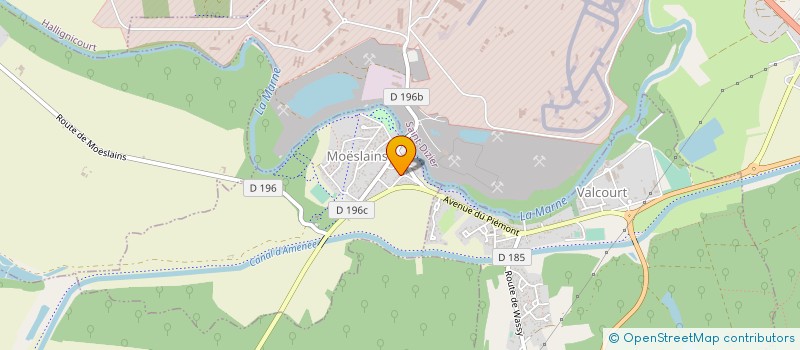 localisation de l'entreprise LOISIRS ET DETENTE MEDIOLANAIS à MOESLAINS