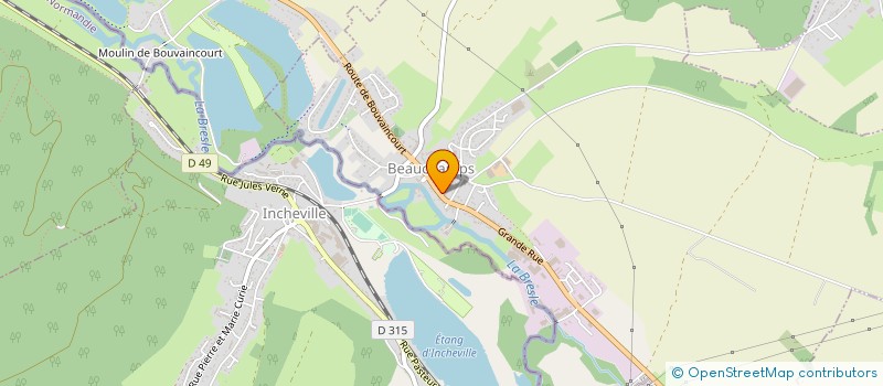 localisation de l'entreprise LOISIRS ET DETENTE POUR TOUS  BEAUCHAMPS