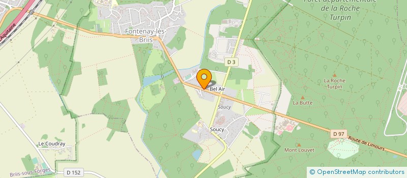 localisation de l'entreprise LOISIRS ET DEVELOPPEMENT à FONTENAY-LES-BRIIS