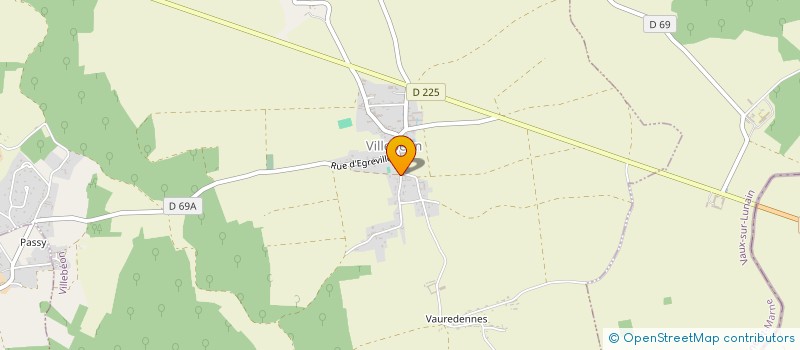 localisation de l'entreprise LOISIRS ET FETES  VILLEBEON