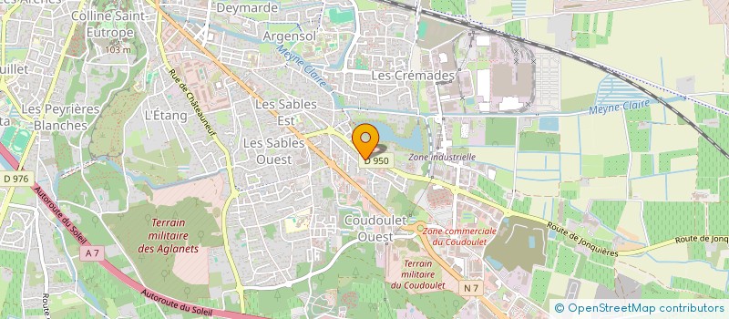 localisation de l'entreprise LOISIRS ET GOURMANDISES à ORANGE