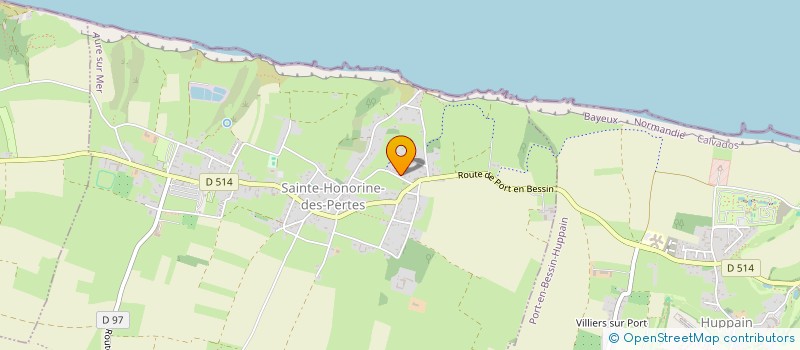 localisation de l'entreprise LOISIRS ET NATURE  AURE SUR MER