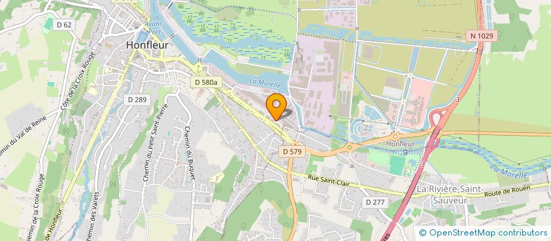 localisation de l'entreprise LOISIRS ET PASSIONS NORMANDS  HONFLEUR