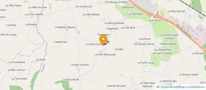 localisation de l'entreprise LOISIRS ET PLAISIRS  PLESTAN