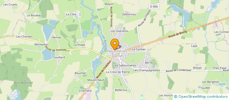 localisation de l'entreprise LOISIRS ET RENCONTRES à SANDRANS