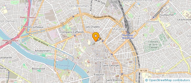 localisation de l'entreprise LOISIRS ET SOLIDARITE DES RETRAITES DE LA HAUTE GARONNE  TOULOUSE