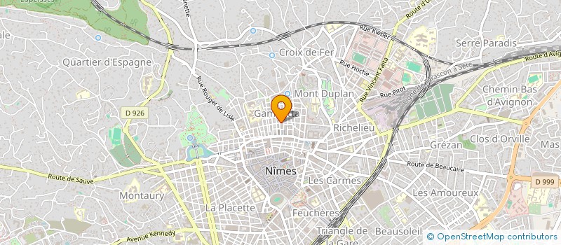 localisation de l'entreprise LOISIRS ET SOLIDARITE DES RETRAITES DE NIMES  NIMES